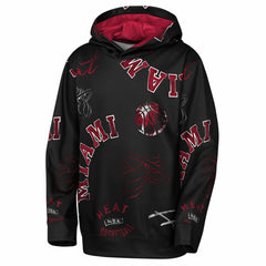 Miami Heat Outerstuff Youth Moving Violation Hoodie - Black online