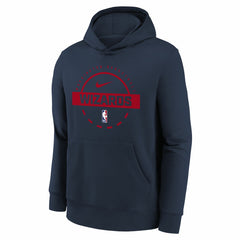 Washington Wizards Youth 2025/26 Club Fleece Practice Hoodie - Navy | Nike sale