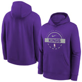 Sacramento Kings Youth 2025/26 Club Fleece Practice Hoodie - Purple | Nike online