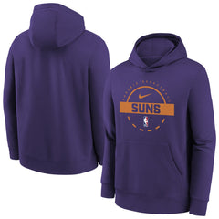 Phoenix Suns Youth 2025/26 Club Fleece Practice Hoodie - Purple | Nike discount