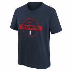 LA Clippers Youth Practice T-Shirt - Navy | Nike outlet