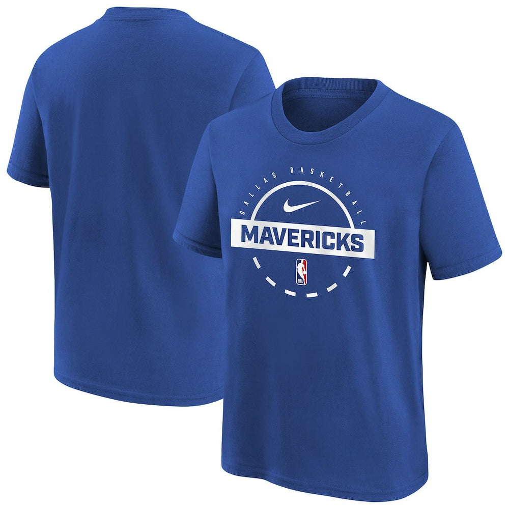 Dallas Mavericks Youth Practice T-Shirt sale - Blue | Nike shop