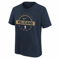 New Orleans Pelicans Youth Practice T-Shirt - Navy | Nike outlet