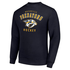 Nashville Predators Men's Starter Team Logo Fleece Pullover Sweatshirt Navy