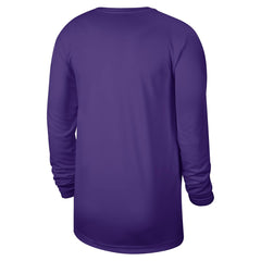 Los Angeles Lakers 2025/26 On-Court Flare Dri-FIT Practice Long Sleeve Tri-Blend T-Shirt - Purple | Nike cheap