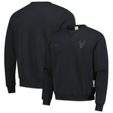Milwaukee Bucks Authentic Standard Issue Travel Dri-FIT Sweatshirt - Black | Nike shop