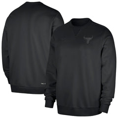 Chicago Bulls Authentic Standard Issue Travel Dri-FIT Sweatshirt - Black | Nike shop