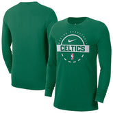 Boston Celtics Authentic Long Sleeve Practice T-Shirt - Kelly Green | Nike outlet