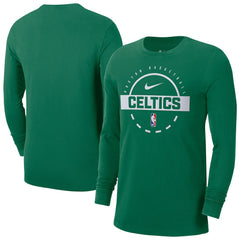 Boston Celtics Authentic Long Sleeve Practice T-Shirt - Kelly Green | Nike outlet