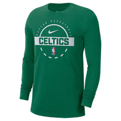 Boston Celtics Authentic Long Sleeve Practice T-Shirt - Kelly Green | Nike outlet
