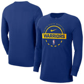Golden State Warriors Authentic Long Sleeve Practice T-Shirt sale - Royal | Nike sale