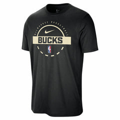 Milwaukee Bucks Authentic Practice T-Shirt - Black | Nike discount