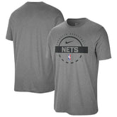 Brooklyn Nets Authentic Practice T-Shirt - Charcoal | Nike for sale