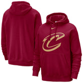 Cleveland Cavaliers Essential Logo Club Pullover Hoodie sale - Wine | Nike outlet