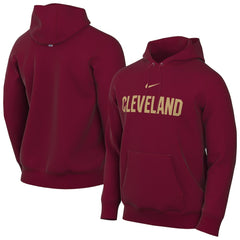 Cleveland Cavaliers Sportswear Essential Wordmark Club Hoodie sale - Wine | Nike for sale