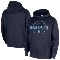 Memphis Grizzlies 2025/26 Authentic Practice Club Pullover Hoodie - Navy | Nike shop