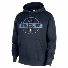 Memphis Grizzlies 2025/26 Authentic Practice Club Pullover Hoodie - Navy | Nike shop