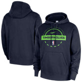 Minnesota Timberwolves 2025/26 Authentic Practice Club Pullover Hoodie - Navy | Nike discount