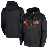New York Knicks 2025/26 Authentic Practice Club Pullover Hoodie - Black | Nike on sale