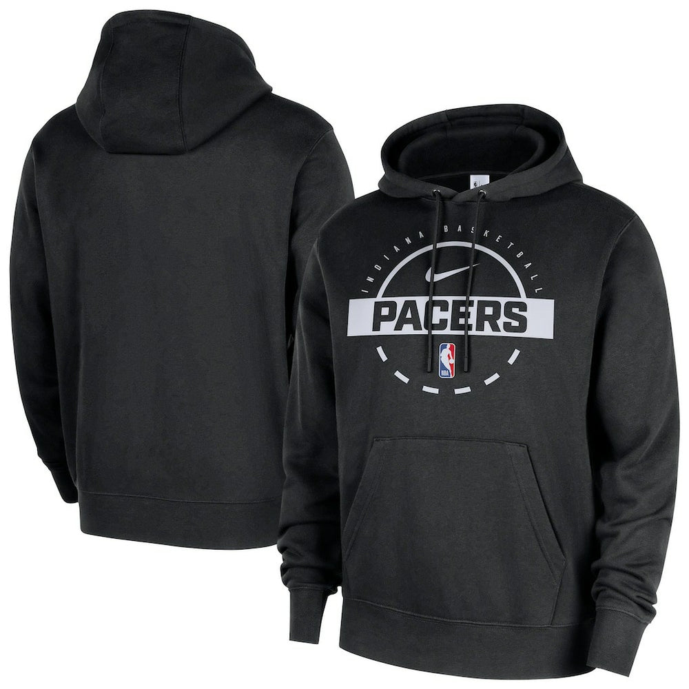 Indiana Pacers 2025/26 Authentic Practice Club Pullover Hoodie - Black | Nike outlet