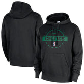 Boston Celtics 2025/26 Authentic Practice Club Pullover Hoodie - Black | Nike on sale