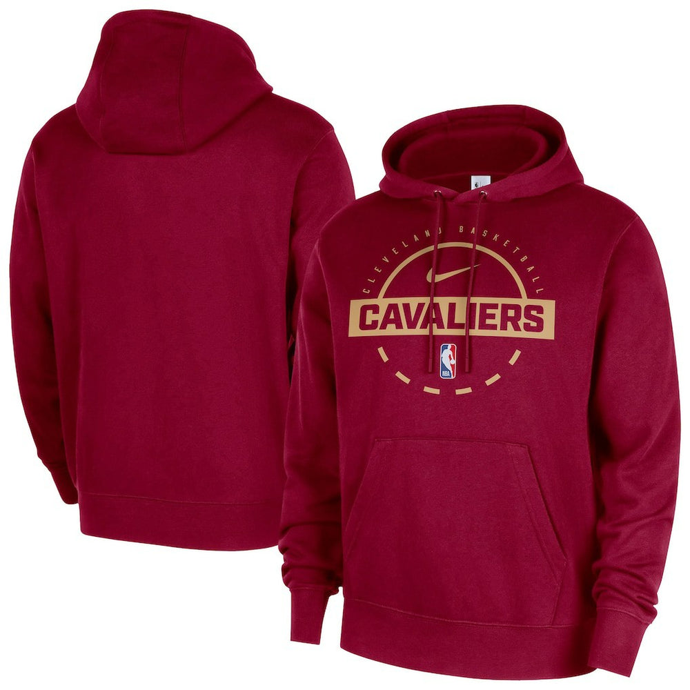 Cleveland Cavaliers 2025/26 Authentic Practice Club Pullover Hoodie sale - Wine | Nike online