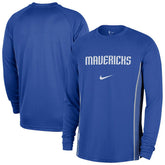 Dallas Mavericks 2025/26 Authentic Pre-Game Legend Dri-FIT Long Sleeve Shooting Shirt sale - Blue | Nike online