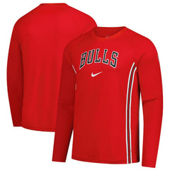 Chicago Bulls 2025/26 Authentic Pre-Game Legend Dri-FIT Long Sleeve Shooting Shirt sale - Red | Nike sale