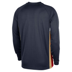 New Orleans Pelicans 2025/26 Authentic Pre-Game Legend Dri-FIT Long Sleeve Shooting Shirt - Navy | Nike cheap
