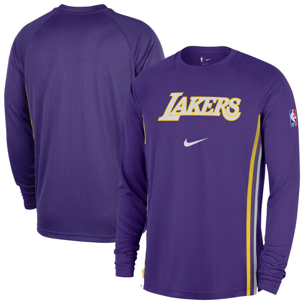 Los Angeles Lakers 2025/26 Authentic Pre-Game Legend Dri-FIT Long Sleeve Shooting Shirt - Purple | Nike on sale