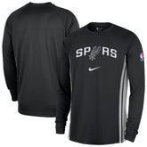 San Antonio Spurs 2025/26 Authentic Pre-Game Legend Dri-FIT Long Sleeve Shooting Shirt - Black | Nike on sale