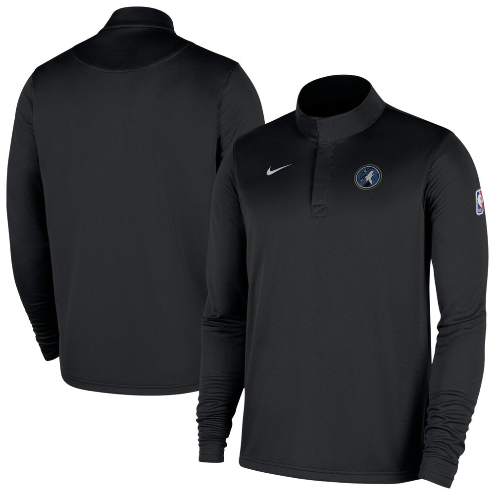 Minnesota Timberwolves 2025/26 Authentic Coaches Quarter-Zip Dri-Fit Top - Black | Nike cheap