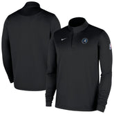 Minnesota Timberwolves 2025/26 Authentic Coaches Quarter-Zip Dri-Fit Top - Black | Nike cheap