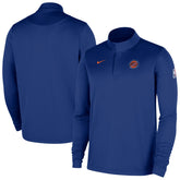 New York Knicks 2025/26 Authentic Coaches Quarter-Zip Dri-Fit Top - Blue | Nike for sale