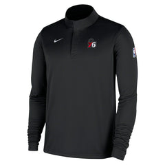 Philadelphia 76ers 2025/26 Authentic Coaches Quarter-Zip Dri-Fit Top - Black | Nike sale