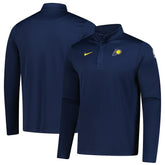Indiana Pacers 2025/26 Authentic Coaches Quarter-Zip Dri-Fit Top - Navy | Nike on sale