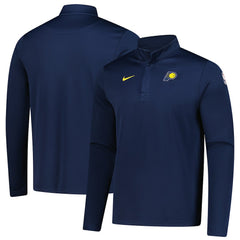 Indiana Pacers 2025/26 Authentic Coaches Quarter-Zip Dri-Fit Top - Navy | Nike on sale