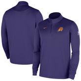 Phoenix Suns 2025/26 Authentic Coaches Quarter-Zip Dri-Fit Top - Purple | Nike on sale