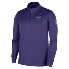 Charlotte Hornets 2025/26 Authentic Coaches Quarter-Zip Dri-Fit Top - Purple | Nike online