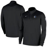 Dallas Mavericks 2025/26 Authentic Coaches Quarter-Zip Dri-Fit Top sale - Black | Nike cheap