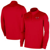 Chicago Bulls 2025/26 Authentic Coaches Quarter-Zip Dri-Fit Top - Red | Nike outlet