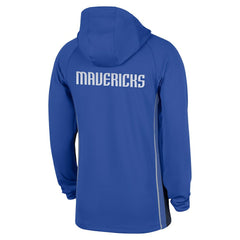 Dallas Mavericks Authentic On Court Zone Quarter-Zip Dri-FIT Hoodie Jacket sale - Royal | Nike discount