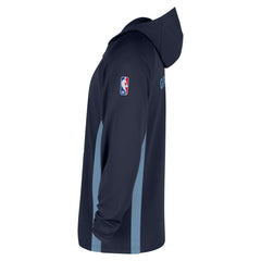 Memphis Grizzlies Authentic On Court Zone Quarter-Zip Dri-FIT Hoodie Jacket - Navy | Nike cheap