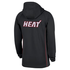 Miami Heat Authentic On Court Zone Quarter-Zip Dri-FIT Hoodie Jacket - Black | Nike on sale