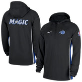 Orlando Magic Authentic On Court Zone Quarter-Zip Dri-FIT Hoodie Jacket - Black | Nike shop