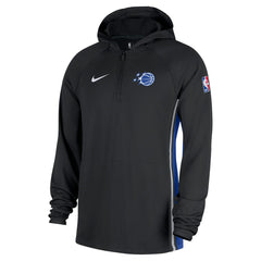 Orlando Magic Authentic On Court Zone Quarter-Zip Dri-FIT Hoodie Jacket - Black | Nike shop