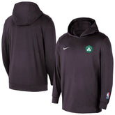 Boston Celtics Authentic Practice Yoga Restore Dri-Fit Pullover Hoodie - Black | Nike for sale