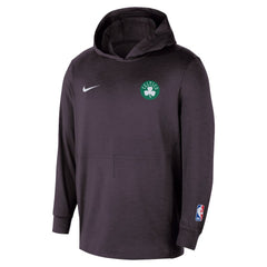 Boston Celtics Authentic Practice Yoga Restore Dri-Fit Pullover Hoodie - Black | Nike for sale