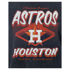Houston Astros Women's Mineral Wash Oversized T-Shirt - Navy | New Era