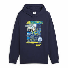 Manchester City ftblNRGY+ Pullover Hoodie - Navy | Puma on sale